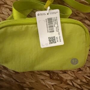lululemon athletica Bright Neon Green Crossbody Bag